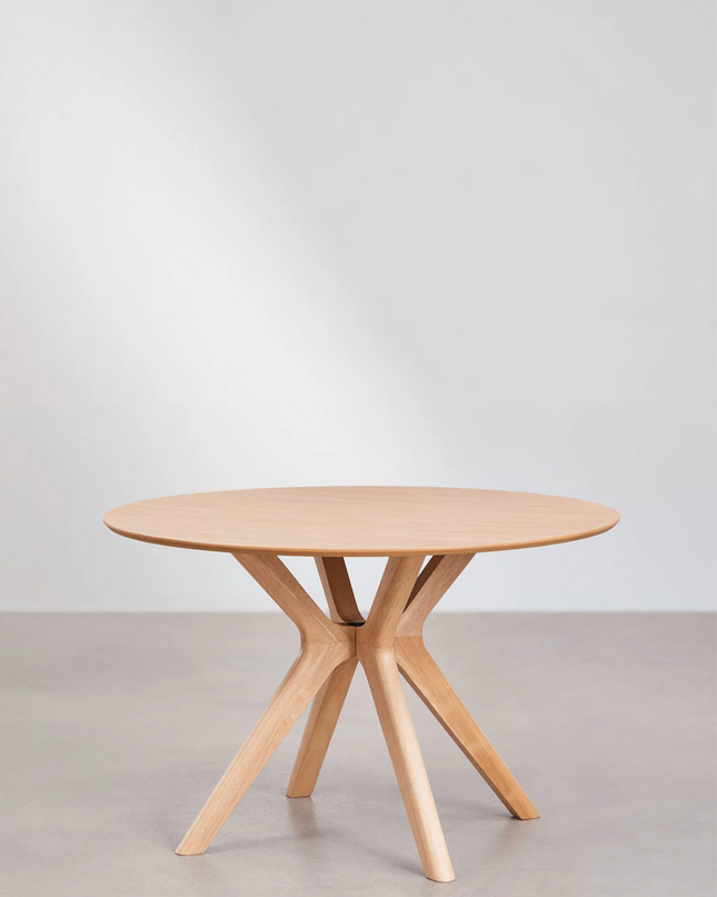 Round Wooden Dining Table Ø120 cm – Arnaiz
