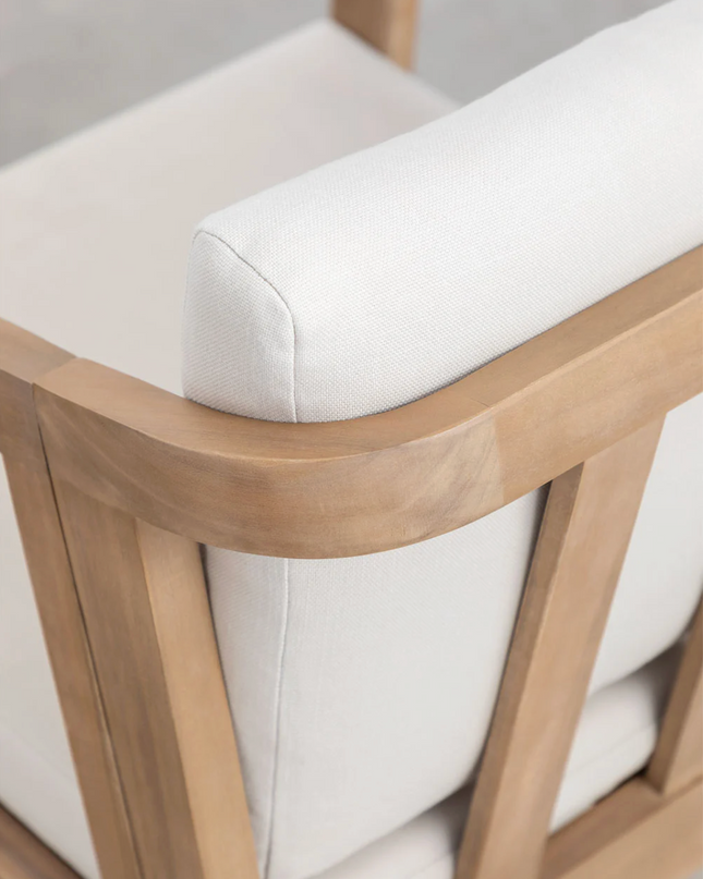 Acacia Dining Table Set 180 × 90 cm with 6 Chairs – Kaela