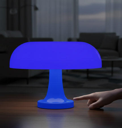 LED Mushroom Table Lamp with Touch Control