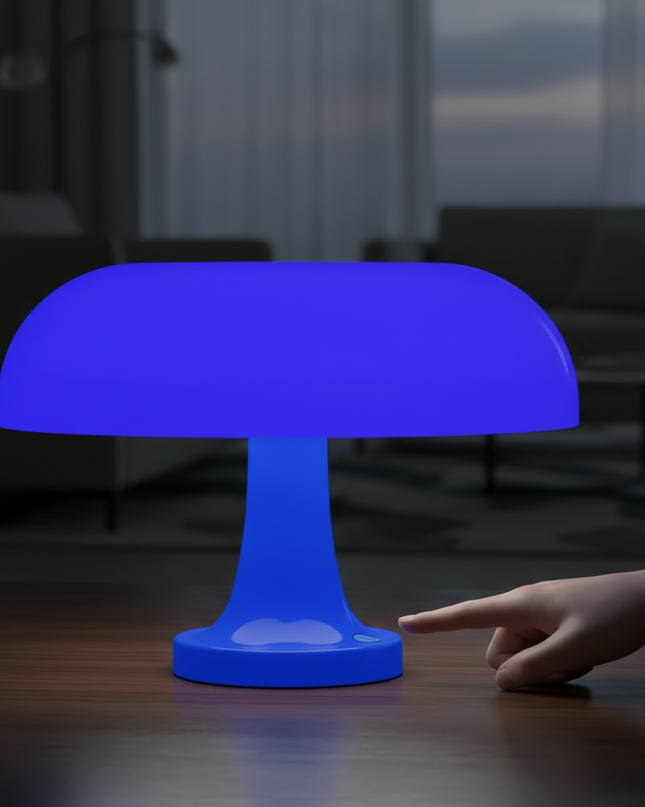 LED Mushroom Table Lamp with Touch Control