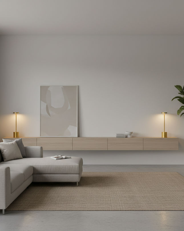 LED Rechargeable Table Lamp with Touch Control – Arka