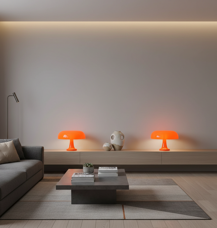 LED Mushroom Table Lamp with Touch Control